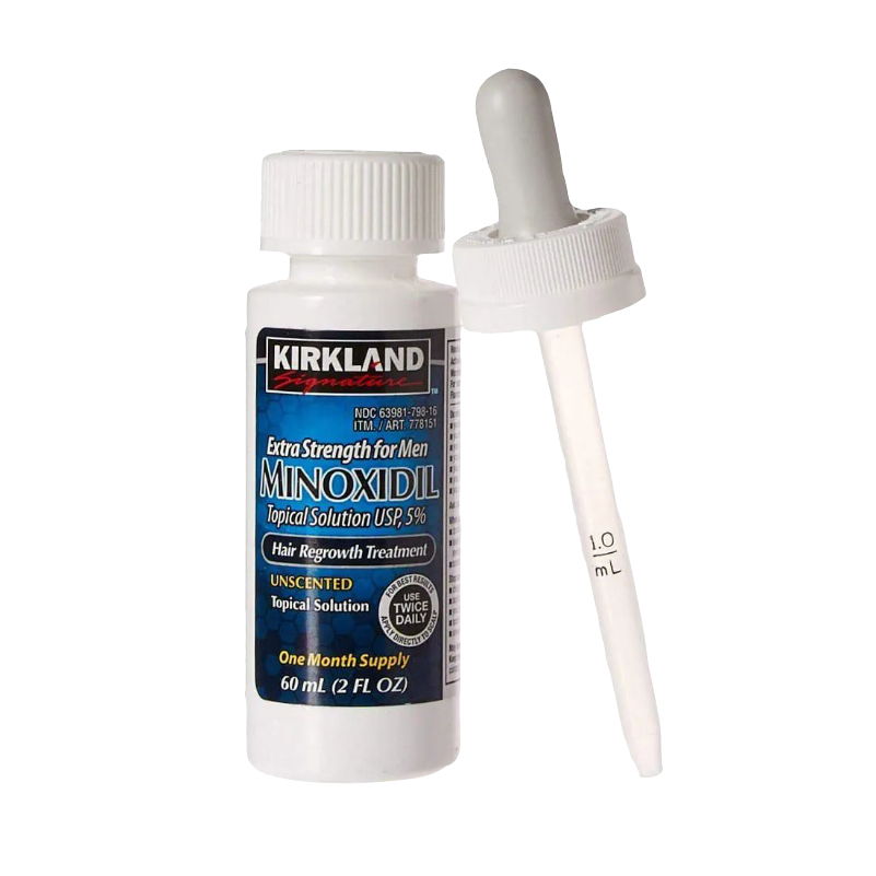 KIRKLAND MINOXIDIL 5% ORIGINAL – 1 MÊS DE TRATAMENTO